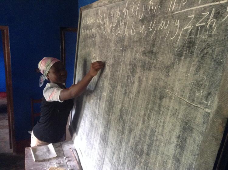Literacy class